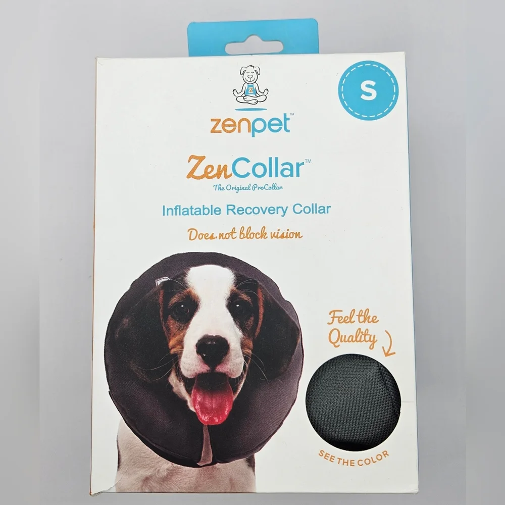 ZenPet ZenCollar Inflatable Recovery Collar. Size S